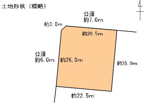 北名古屋市西之保高野　貸地画像1