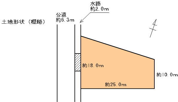 北名古屋市中之郷諏訪 売地画像